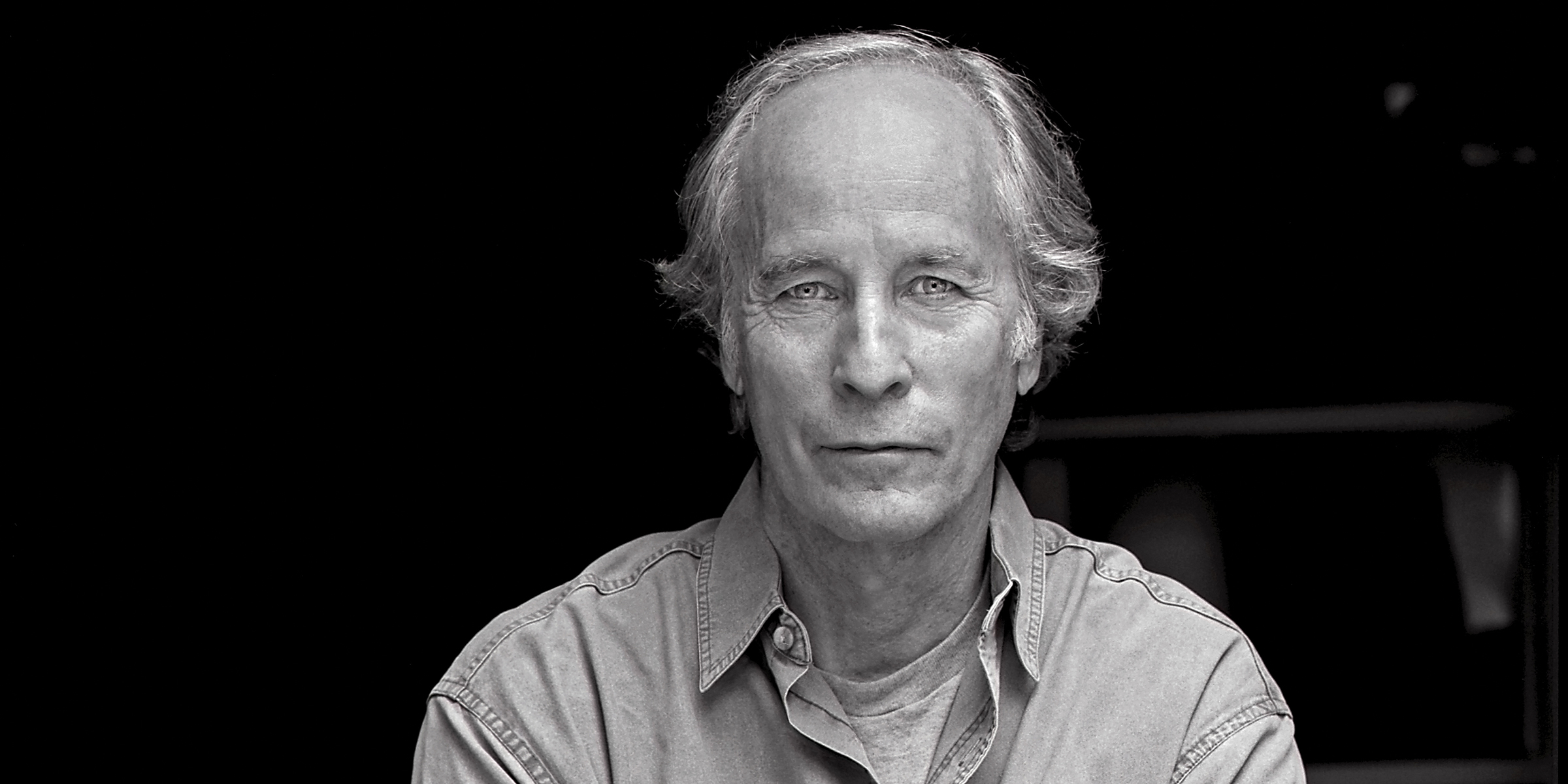 Richard Ford author photo - black and white - photo credit: Laura Wilson