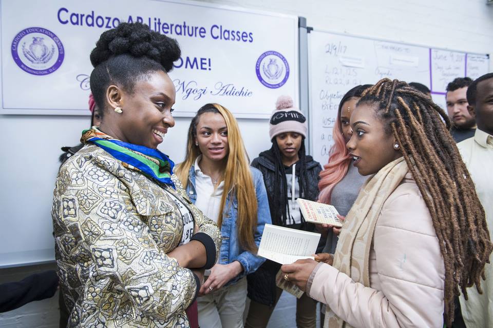 Chimamanda Ngozi Adichie at Cardozo Education Campus