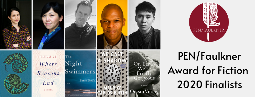 Announcing the 2020 PEN/Faulkner Award for Fiction Finalists | The PEN ...