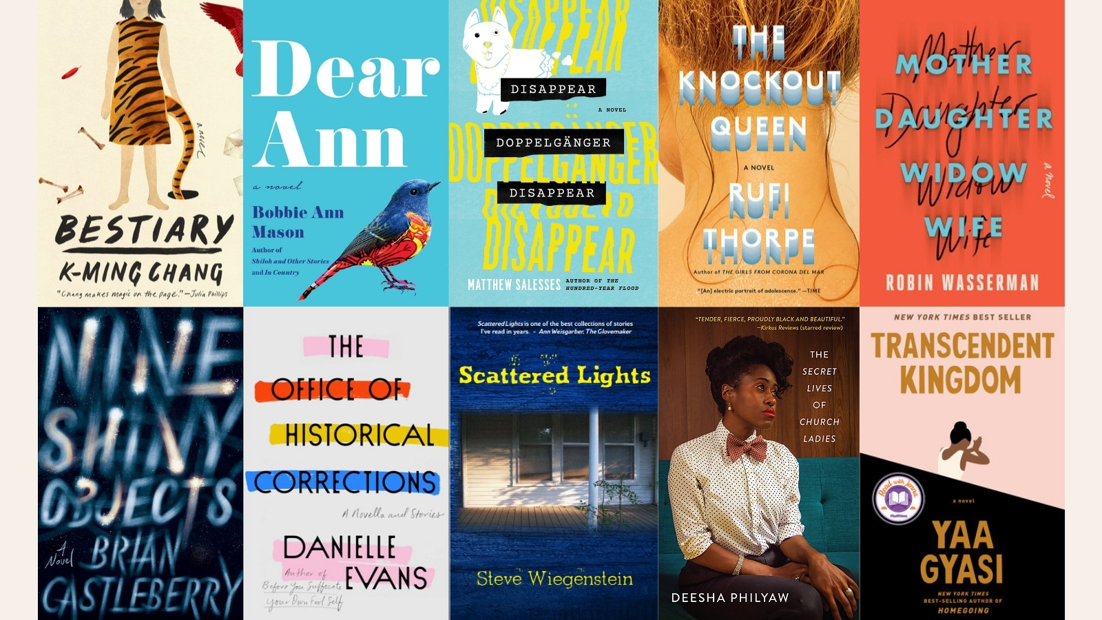 2021 PF Award Longlist Book Covers