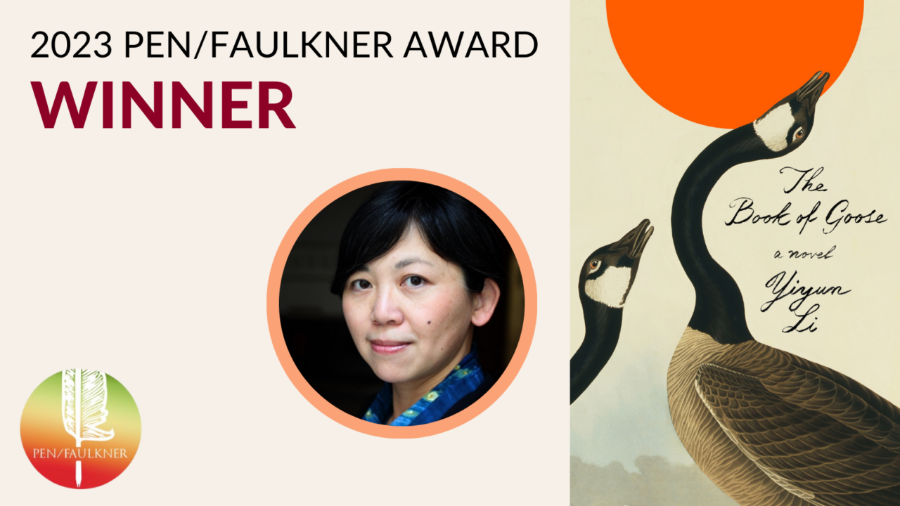 Announcing the Winner of the 2023 PEN/Faulkner Award for Fiction The